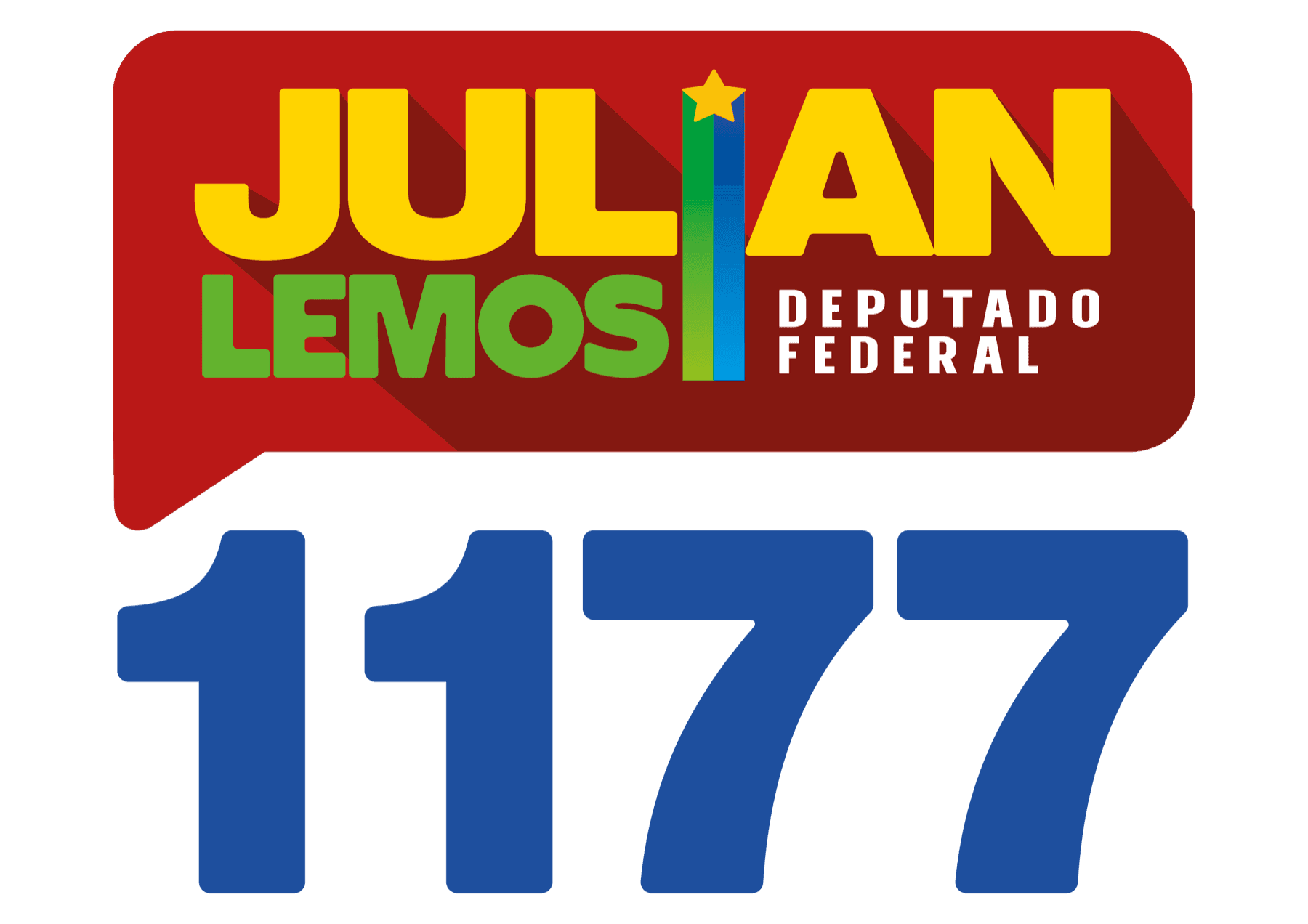 Julian Lemos, candidato a Deputado Federal, número 1177
