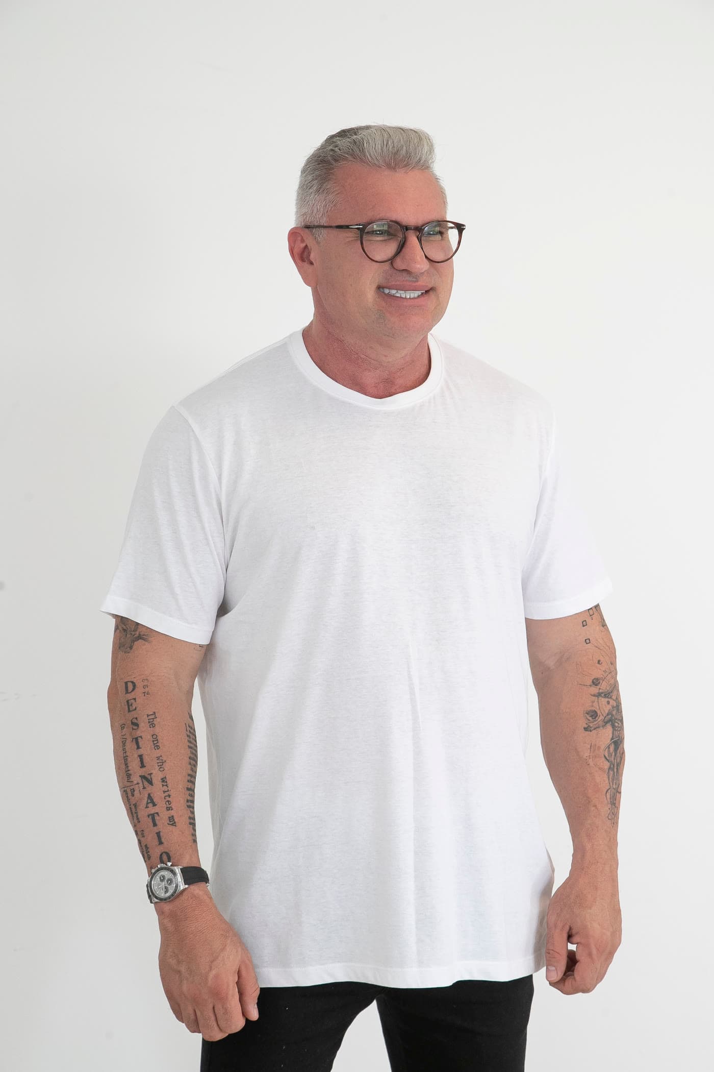 Julian Lemos, retrato de estúdio