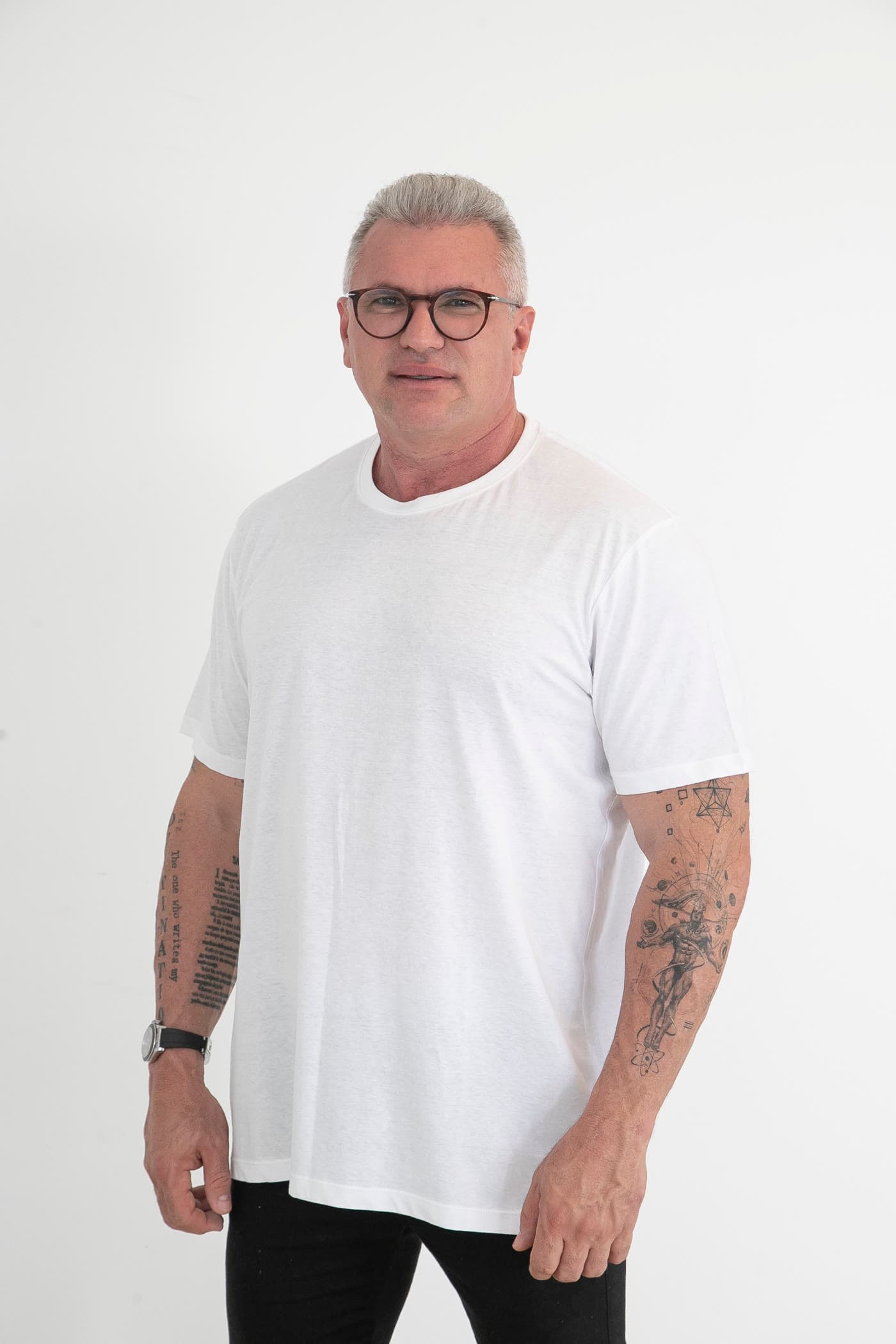 Julian Lemos, retrato de estúdio