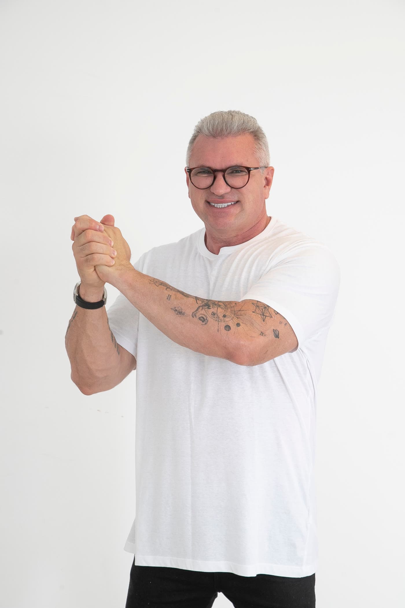 Julian Lemos, retrato de estúdio