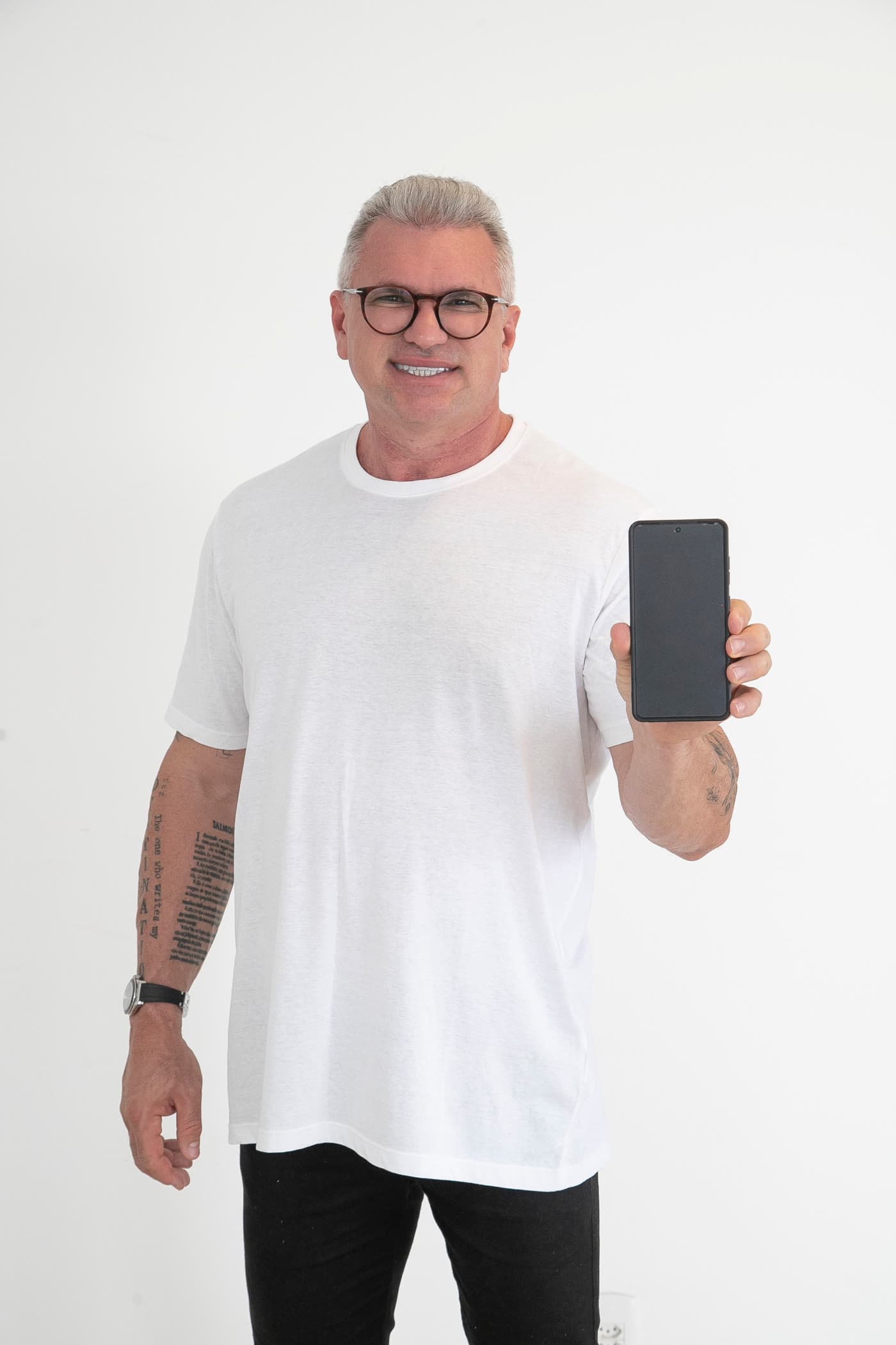 Julian Lemos, retrato de estúdio