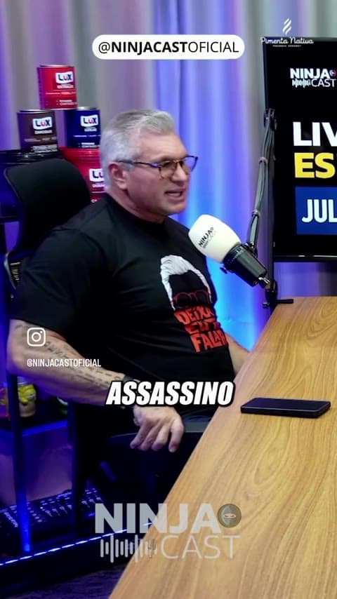 Julian no Ninja Cast — sem papas na língua